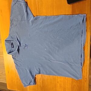 DBJ polo shits sleeve XL used 100 cotton ‏faded blue